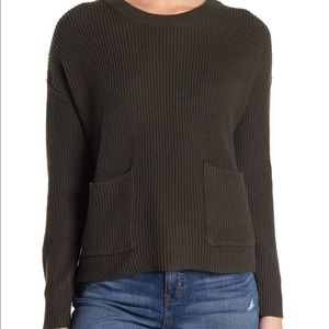 Olive Madewell Sweater with pockets